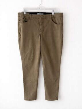 Wit & Wisdom Charlotte High Rise Ankle Skimmer Pants Size 14 Classic Spring